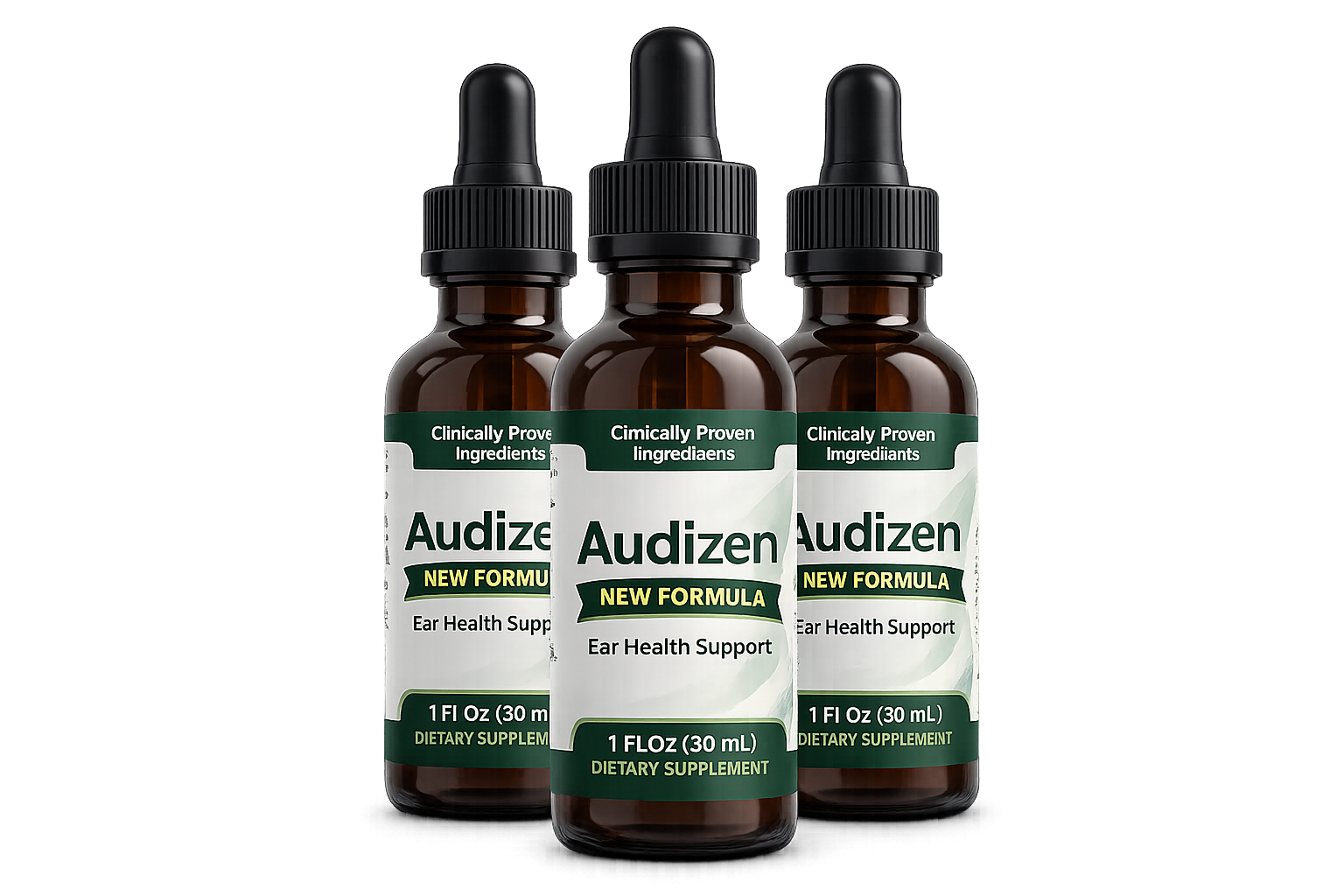 Audizen New Formula - 3 Bottles